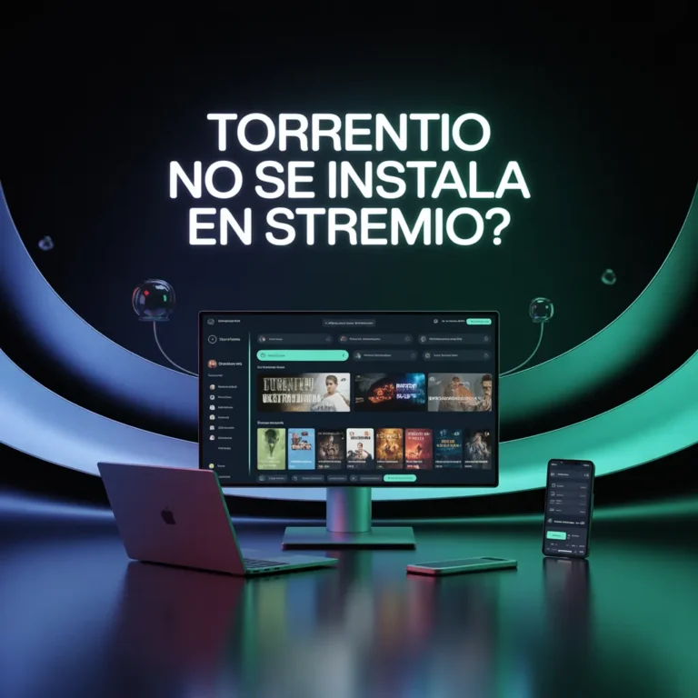 torrentio no se instala